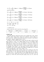 유체역학 실험 - 부력의 작용하는 형태의 부체들을 부체 안정 실험 장치를 사용하여 다양한 높이에서의 중력중심에 대하여 분석 및 계산-5