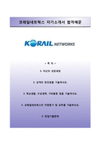 (코레일네트웍스자기소개서 + 면접족보) 코레일넥트웍스(인턴)자소서 [코레일네트웍스합격자기소개서,코레일네트웍스자소서항목]-1