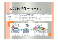 CCP 공정별 기록지 작성법(HACCP관리특론) PPT, 파워포인트, 프리젠테이션-12