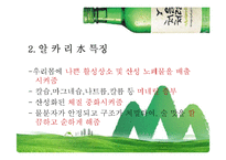 처음처럼 기업분석과 경쟁사(참이슬)분석및 처음처럼 마케팅 SWOT,STP,4P전략 분석 PPT-7