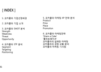 코카콜라 기업분석과 코카콜라 SWOT분석및 코카콜라 마케팅 4P,STP전략분석및 코카콜라 기타 마케팅전략 사례연구 PPT레포트-2