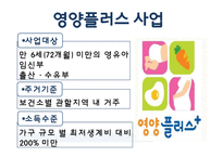 임신 수유부 영양프로그램(지역사회영양학, 국내영양프로그램, 철분제지원, 영양플러스, 마더세이프사업, 해외영양프로그램) PPT, 파워포인트-17
