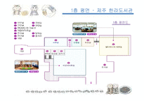 도서관 평면분석(건축계획, 평면도조사, 제주한라도서관, 경기대금화도서관, 국회도서관) PPT, 파워포인트-5