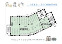 도서관 평면분석(건축계획, 평면도조사, 제주한라도서관, 경기대금화도서관, 국회도서관) PPT, 파워포인트-13