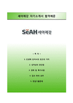 (세아제강자기소개서 + 면접족보) 세아제강자소서 [세아제강합격자기소개서,세아제강자소서항목]-1