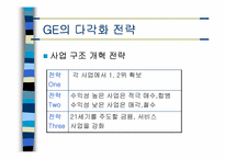 [경영전략] 기업의 다각화사례(ge사)-10