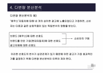 [마케팅조사론] 분산분석-15