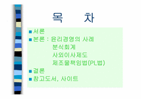 [윤리경영] 투명경영과 윤리경영의 사례분석-2