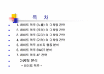 [소비자행동] `하이트맥주`마케팅전략- 소비자정보처리과정에서-2