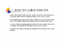 [소비자행동] `하이트맥주`마케팅전략- 소비자정보처리과정에서-3