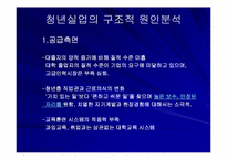 [인적자본론] 청년실업의 원인과 정책대안-8