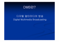 유비쿼터스시대 매스미디어의 초기형태 DMB-19