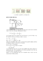 유체역학 실험 - 위어 실험-2