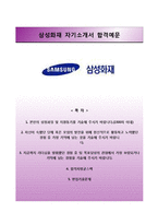 [삼성화재해상보험자기소개서] 삼성화재해상보험 3급신입사원 합격자소서와 면접기출문제-1