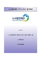[노사발전재단자기소개서] 노사발전재단자소서와 면접예상문제-1