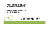 외부환경과 내부환경 분석-3