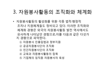 자원봉사활동의 현황과 관리과정-6