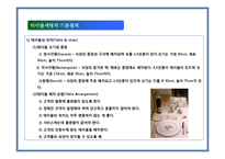 테이블 매너의 이해-7