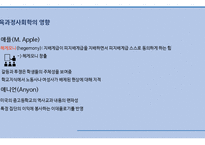 교육 사회학(Sociology of Education)-17