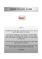 [한전KDN자기소개서] 한전KDN 합격자소서와 면접예상문제-1