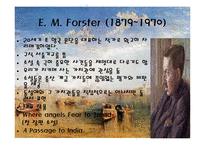 [영문학사] The Birth of the Modern Novel때의 주요 작가와 내용-4