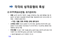 심리학 - MBTI(Myers-Briggs Type Indicator)에 관해서-13