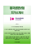 (흥국생명자기소개서 + 면접기출문제) 흥국생명(영업)자소서 [흥국생명보험합격자기소개서,흥국생명보험자소서항목]-1