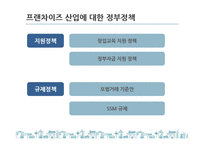 국내 프랜차이즈 산업 현황과 문제점 및 발전방안-11