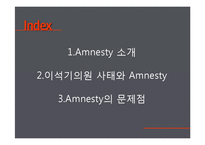 이석기의원 사태로 바라본 엠네스티의 문제점 고찰-2