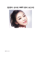 [진로상담] 김연아 선수의 MBTI 분석-1