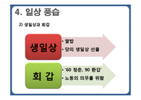 북한의 풍습 레포트-16
