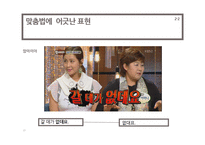 예능, 오락 프로그램의 잘못된 언어 사용 사례와 개선방안-17