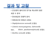 [위생학] 신선편의 샐러드와 유기농 채소류의 미생물학적 품질 및 식중독 미생물 오염도-18