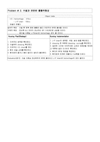위암 환자 간호과정 PBL-8