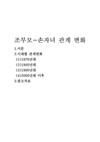 시대별 조부모와 손자 관계 변화-1