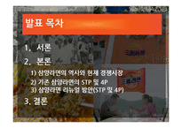 삼양라면 STP, 4P분석 및 리뉴얼 방안-2