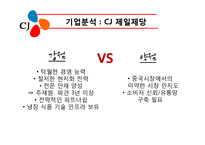 CJ식품 중국 진출 분석-12