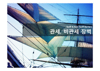 [무역학] 관세, 비관세 장벽-1