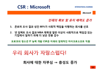 Microsoft CSR 사례-11