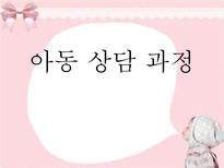 제6장 아동상담과정-상담목표와 상담기술-1