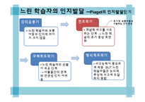 [아동발달] 느린 학습자의 심리와 교육-7