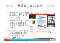 케이블 TV 현황과 전망-12