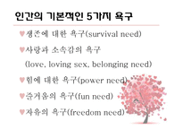 William Glasser의 성장배경 및 인간관과 현실 치료(Reality Therapy)-10