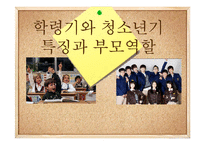 [부모교육] 학령기와 청소년기 특징과 부모역할-1