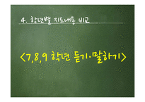 국어과 교육-화법 교육의 내용체계와 학년별 교육내용-9