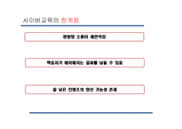 사이버교육의 종류와 장단점 고찰-20