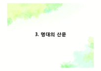 중국 문학-명대의 운문과 산문-17