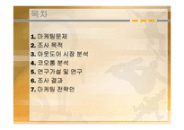 코오롱 아웃도어웨어 마케팅 전략-2