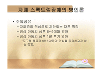자폐 스펙트럼 장애 병인론, 발달 및 중재-19