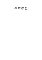 엔트로피 레포트-1